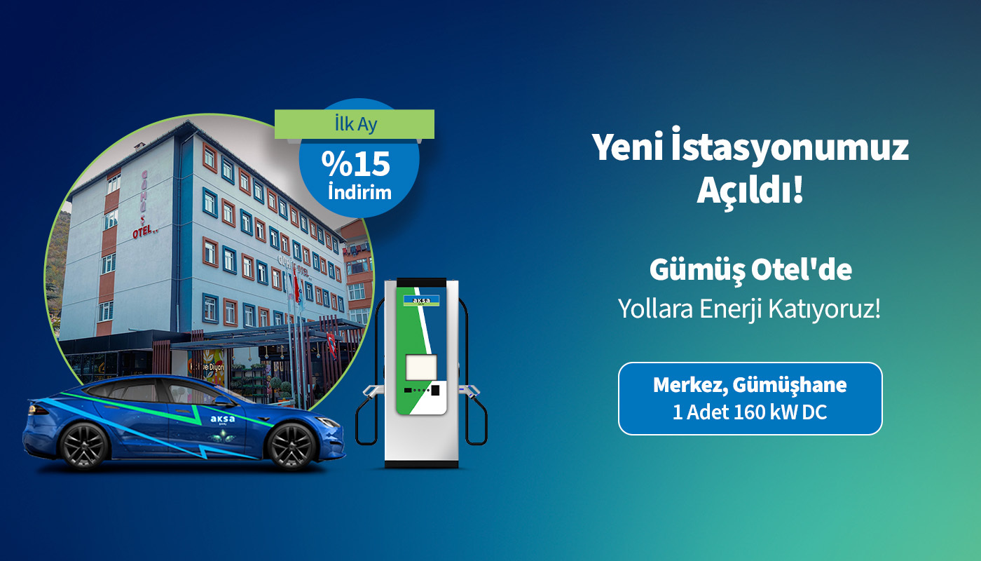 Gümüşhane’de Elektrikli Yolculuklara Yeni Enerji!